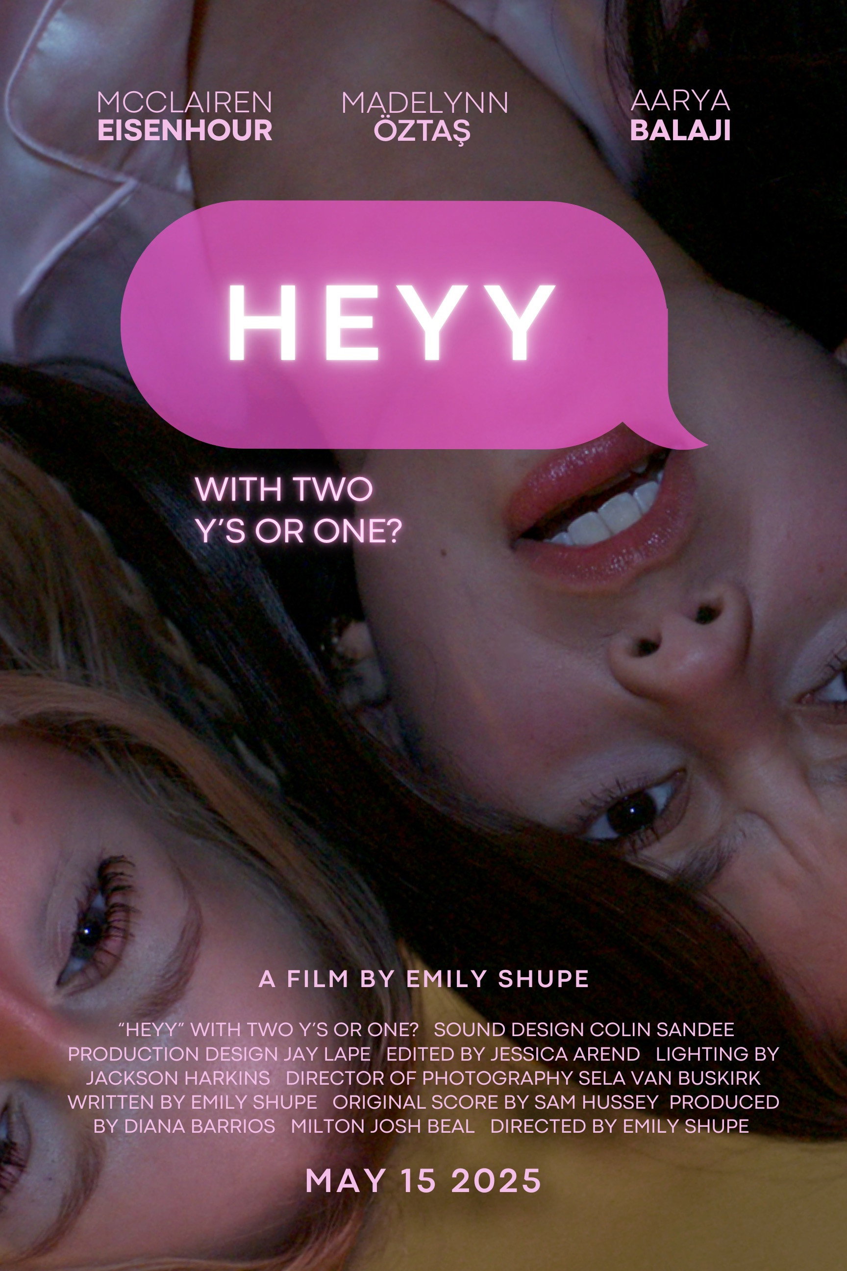 "Heyy" With Two Y's or One?