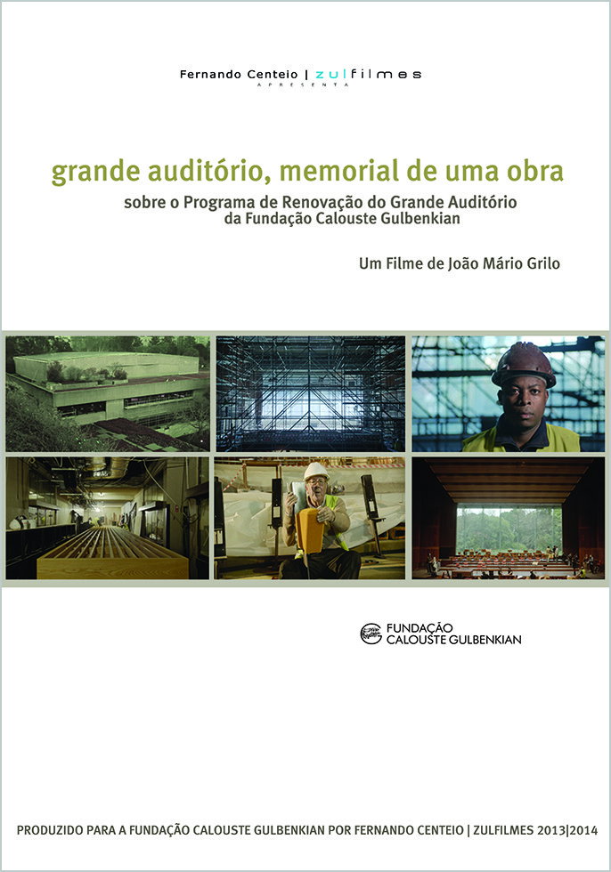 Grande Auditório, memorial de uma obra