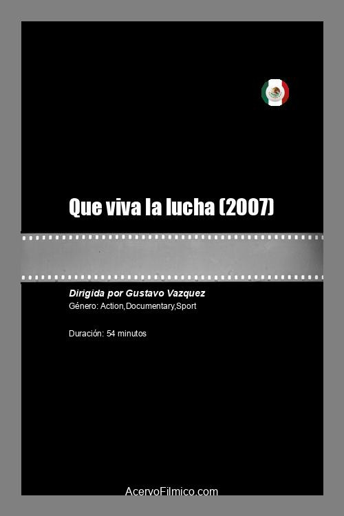 Que viva la lucha
