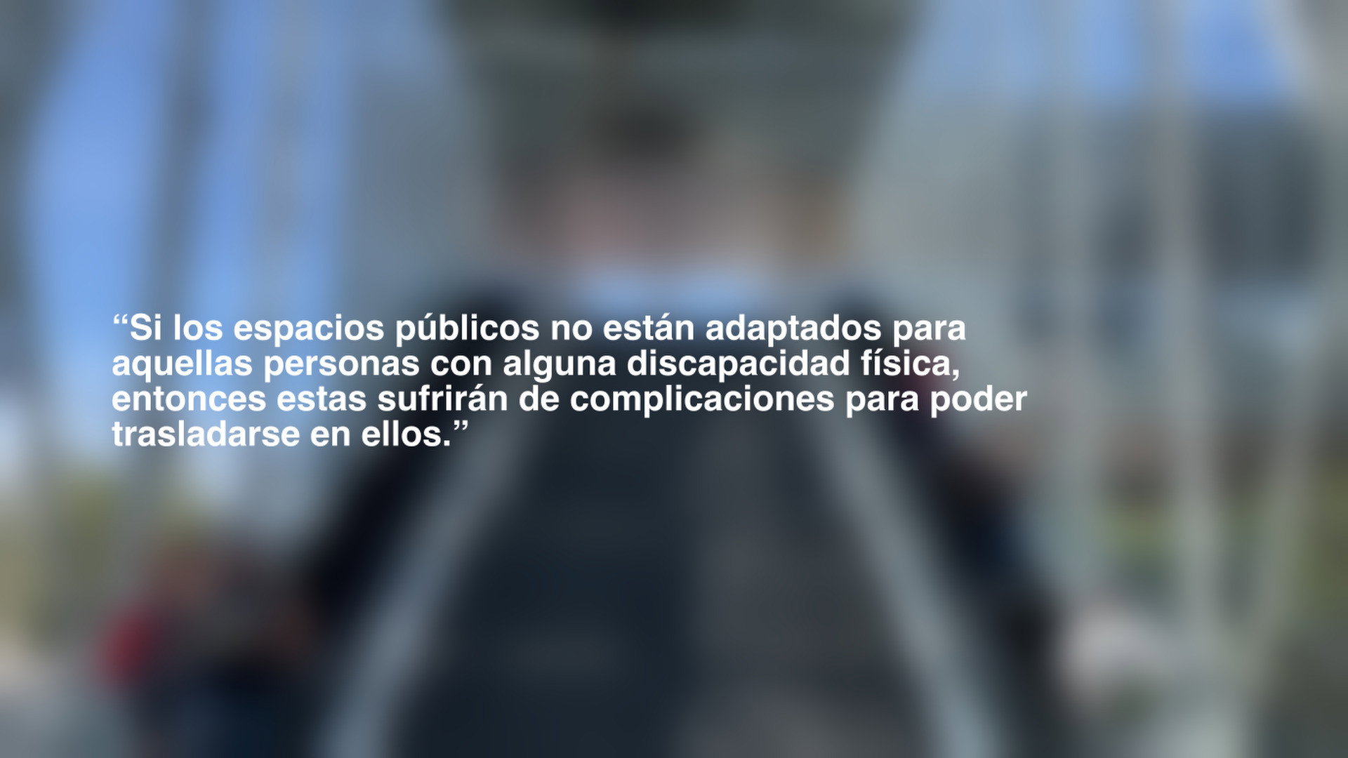 No Hay Espacio Para Todos