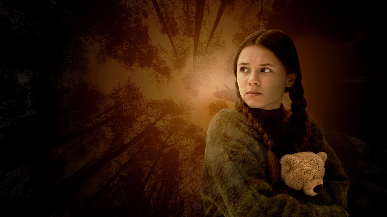 Little Girl in the Woods