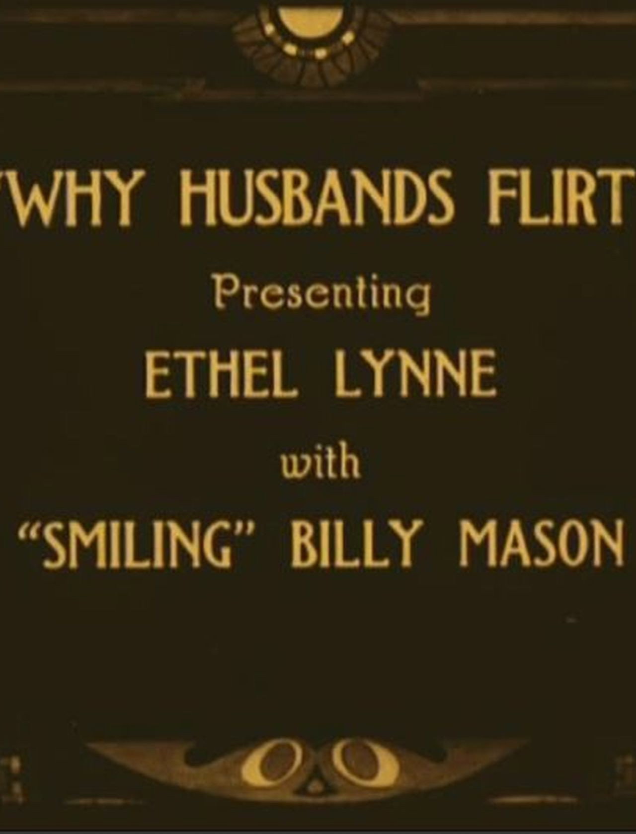 Why Husbands Flirt
