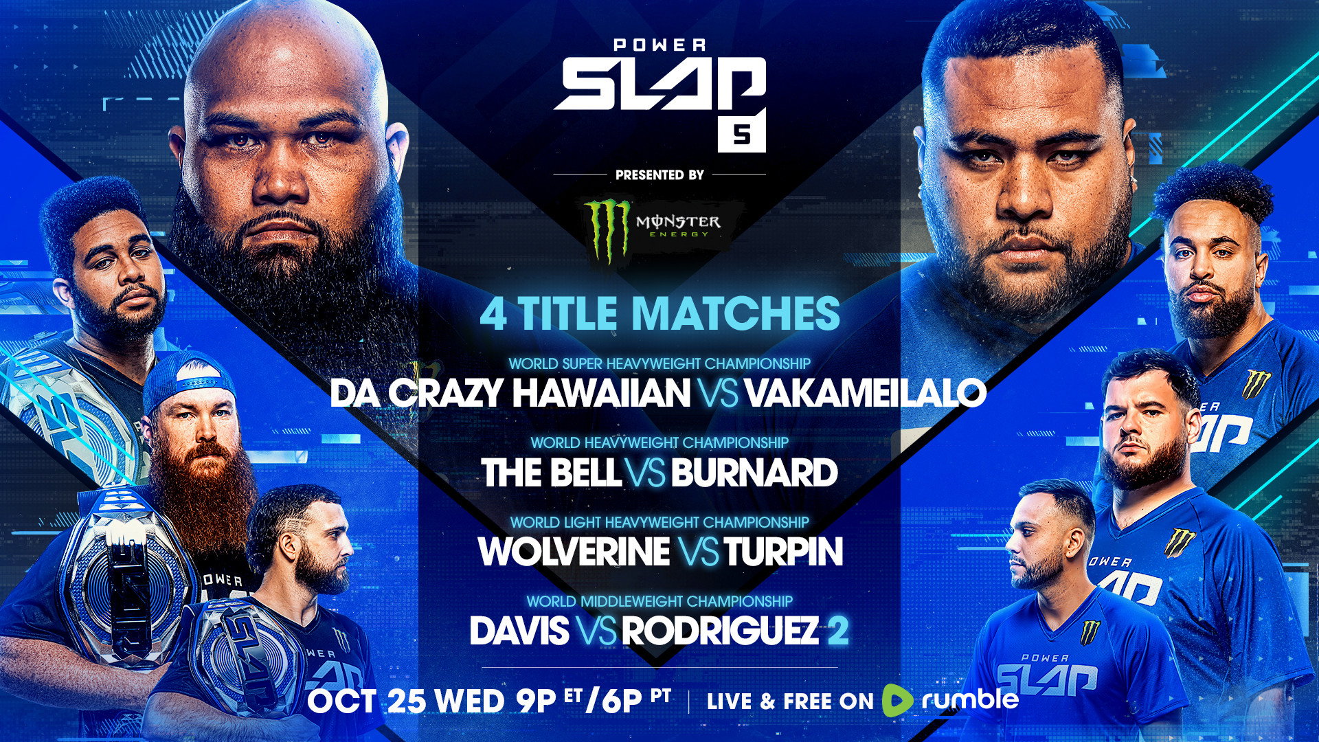 Power Slap 8: Da Crazy Hawaiian vs. Van Heerden